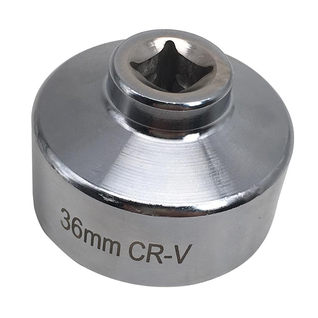 3X 36mm 3/8" Drive Oil Filter Wrench Fuel Filter Socket for