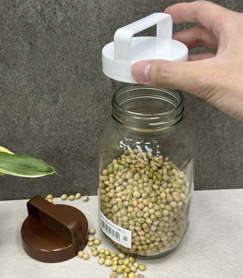 Chai thủy tinh có quai xách Echo Glass Bottle 1.0L - Hàng nội địa Nhật Bản nhập khẩu chính hãng