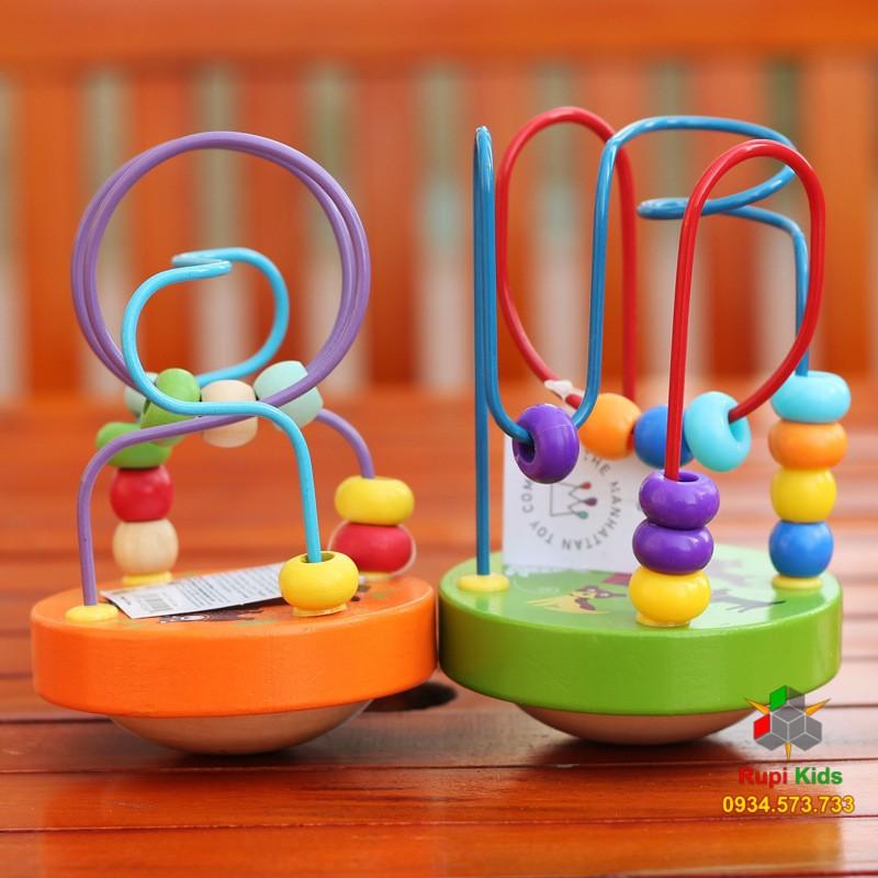 Đồ chơi gỗ ️Luồn hạt
