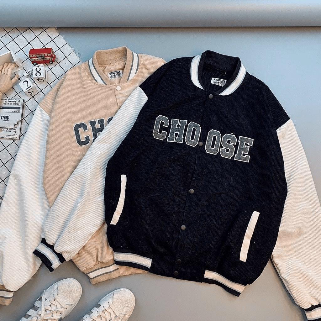 ÁO KHOÁC KAKI NHUNG CHOOSE FORM DÁNG BOMBER SIÊU HOT MẪU MỚI- HÌNH THẬT SHOP TỰ CHỤP VLTN4