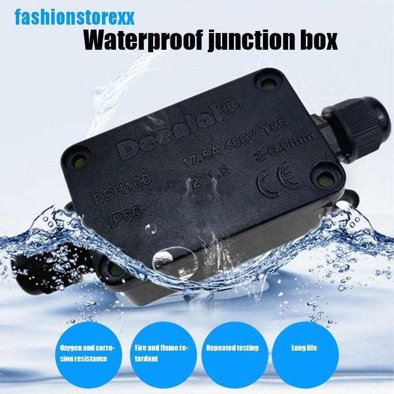Hộp Kết Nối Cáp IP66 2 / 3 Cách