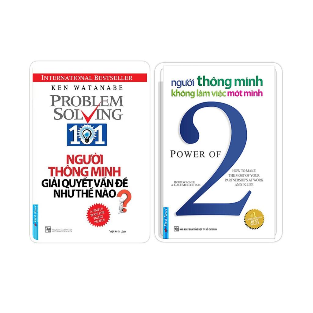 Combo Người thông minh giải quyết vấn đề như thế nào + Người thông minh không làm việc một mình - Bản Quyền