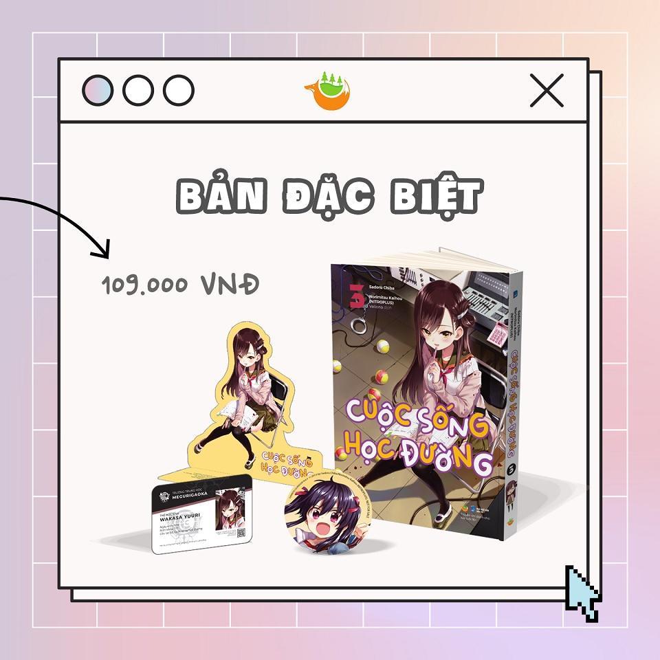 Sách - Cuộc Sống Học Đường (Tập 3) - Bản Quyền - Bản thường