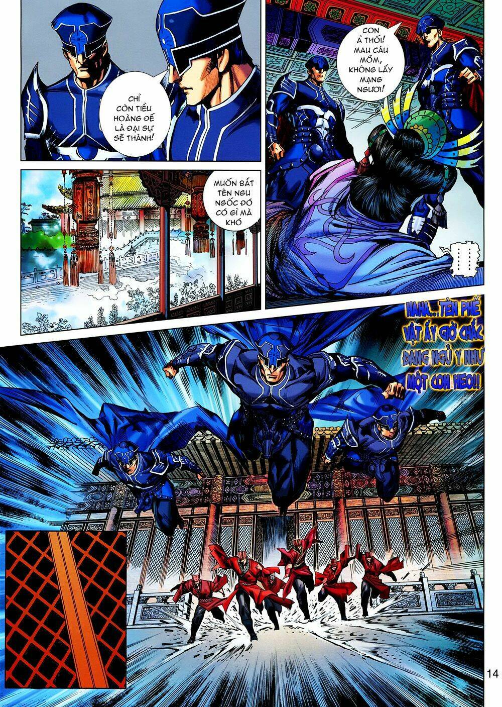 thiên tử truyền kỳ 7 - tam quốc kiêu hoàng chapter 17 14