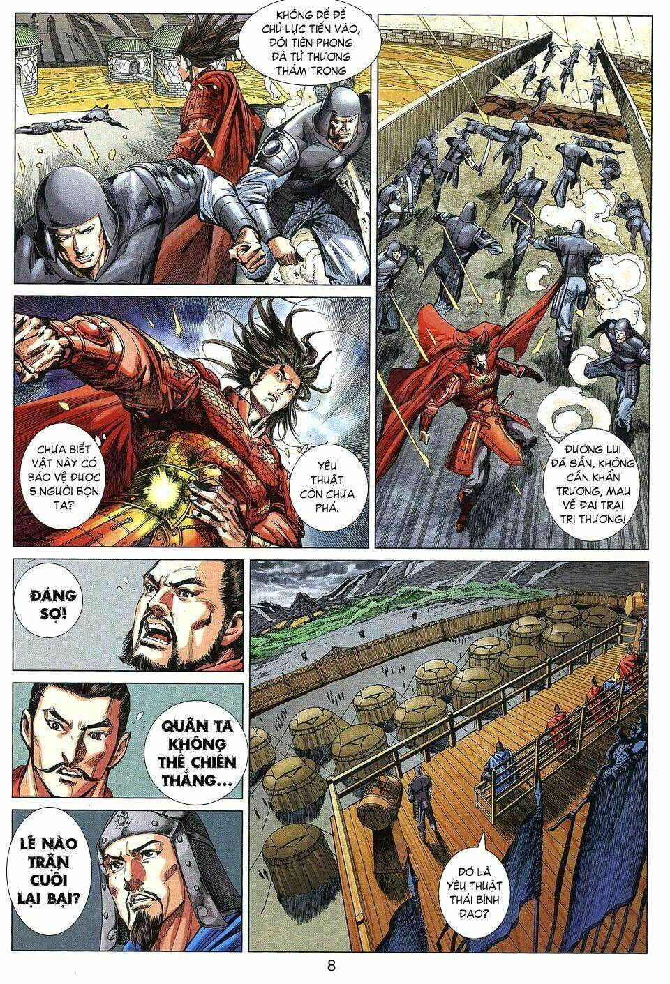 thiên tử truyền kỳ 7 - tam quốc kiêu hoàng chapter 9 8