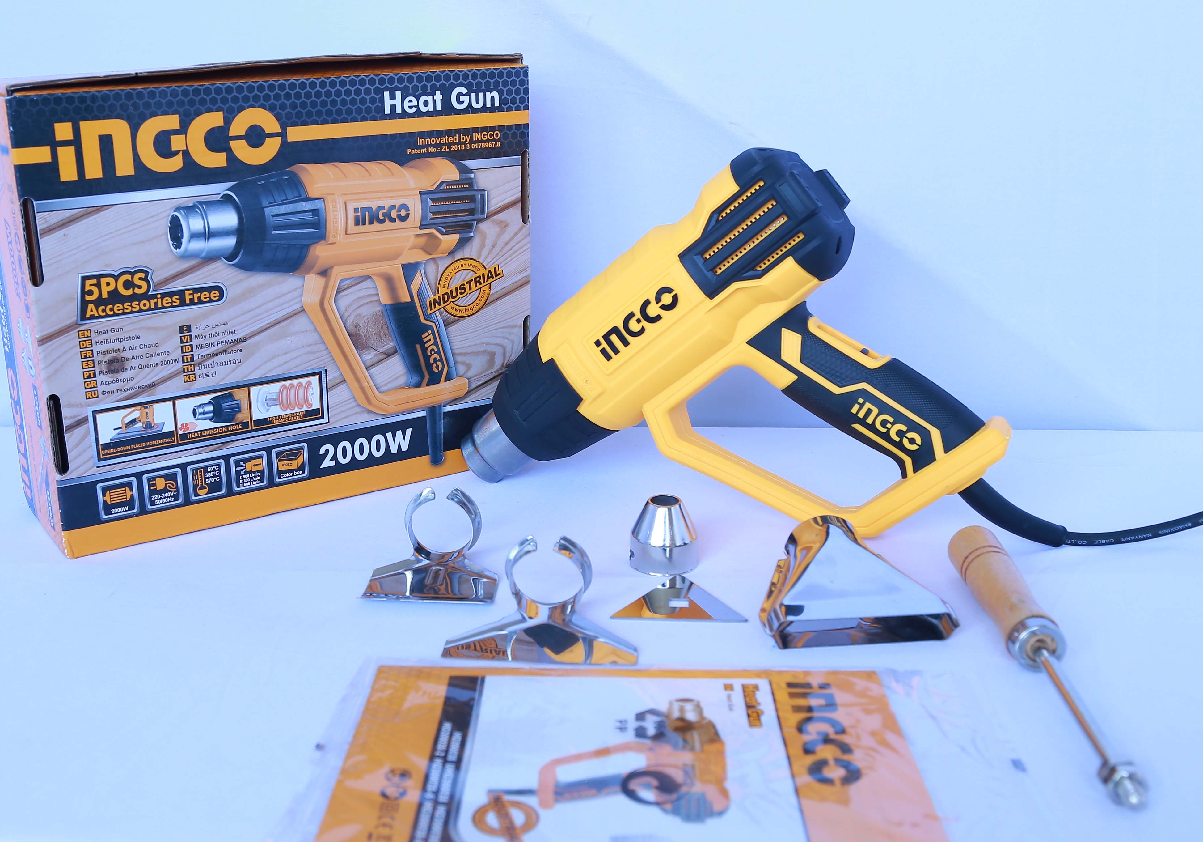 Máy thổi nhiệt INGCO - HG200028