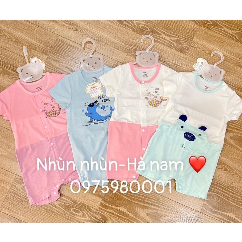 Bộ Body dài tay/cộc tay ZoseKids sơ sinh sợi tre in hình trẻ em Zose Kids size 0-3/3-6/6-9(nhiều mẫu