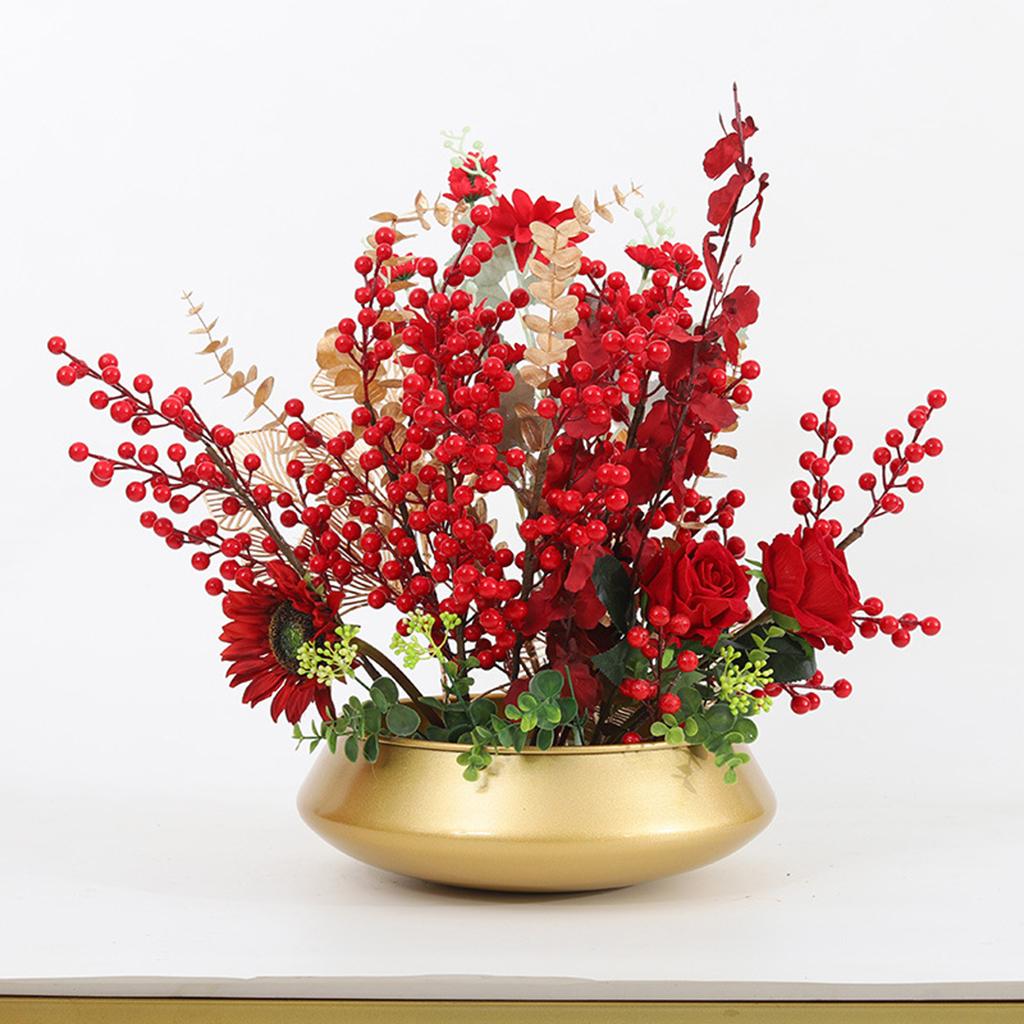 Nordic Style Plant Pot Gold Succulent Containers Home Decor