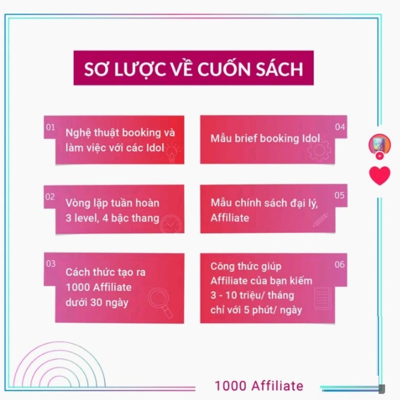 Xây Dựng Đế Chế 1000 Affiliate - Để luôn ngập đơn mà không phụ thuộc quảng cáo - Cấn Mạnh Linh