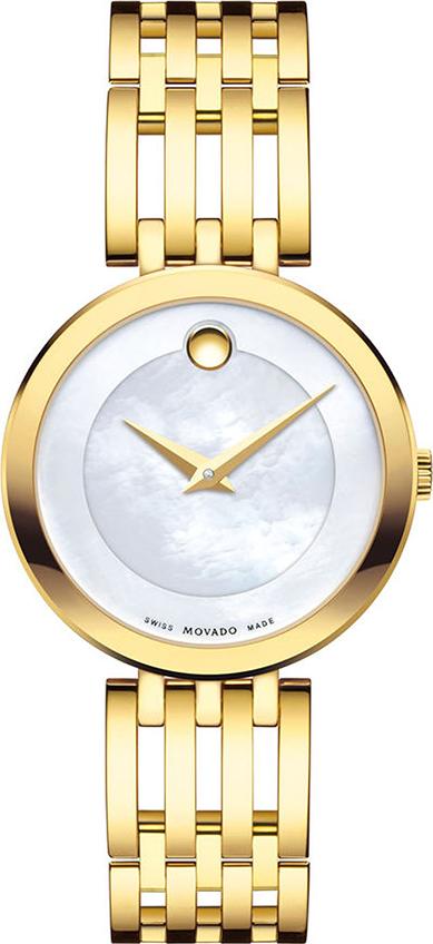 Đồng Hồ Nữ Dây Kim Loại Movado 0607054 (28mm) - Vàng