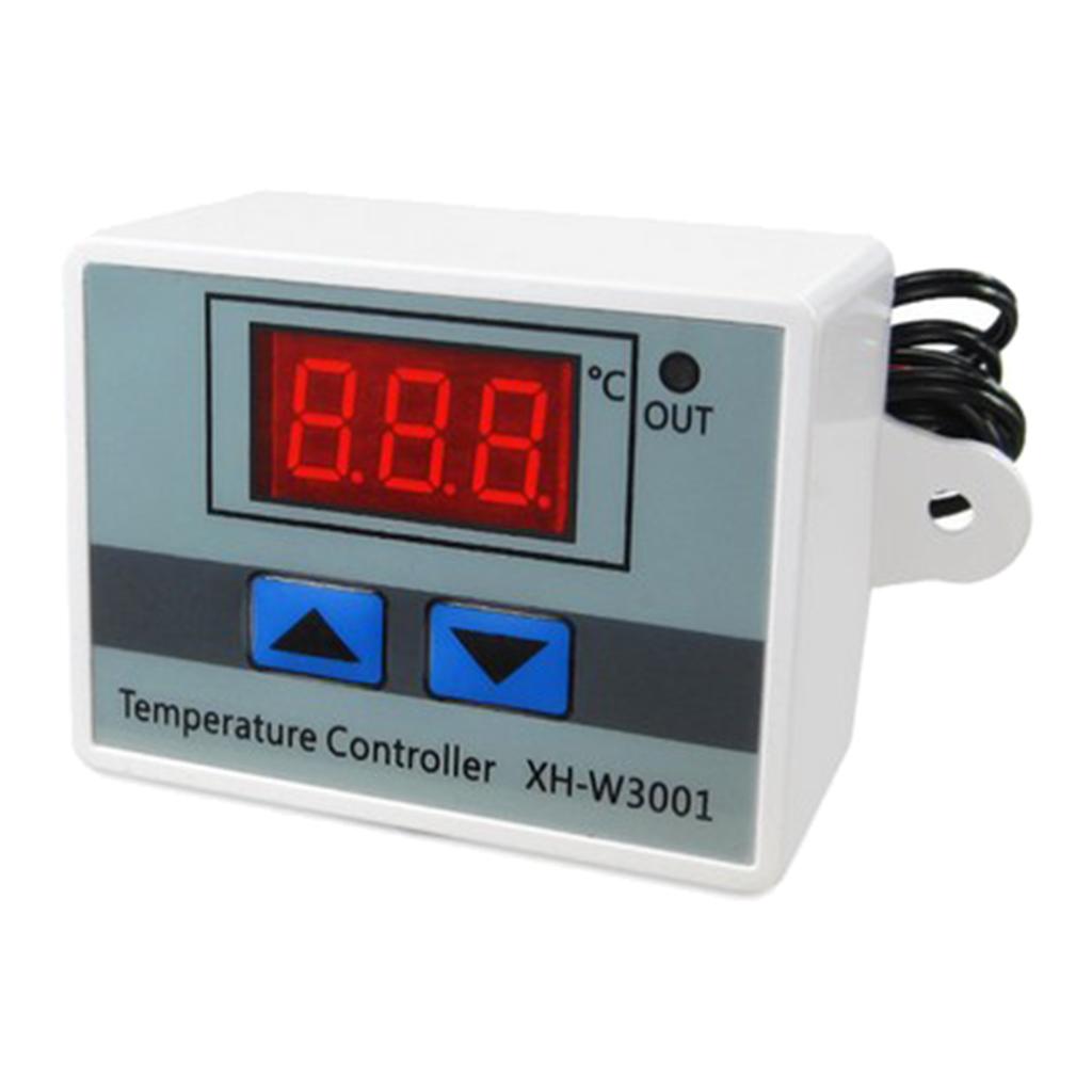 2xDigital LED Thermostat Temperature Controller 10A XH-W3001 220V Switch