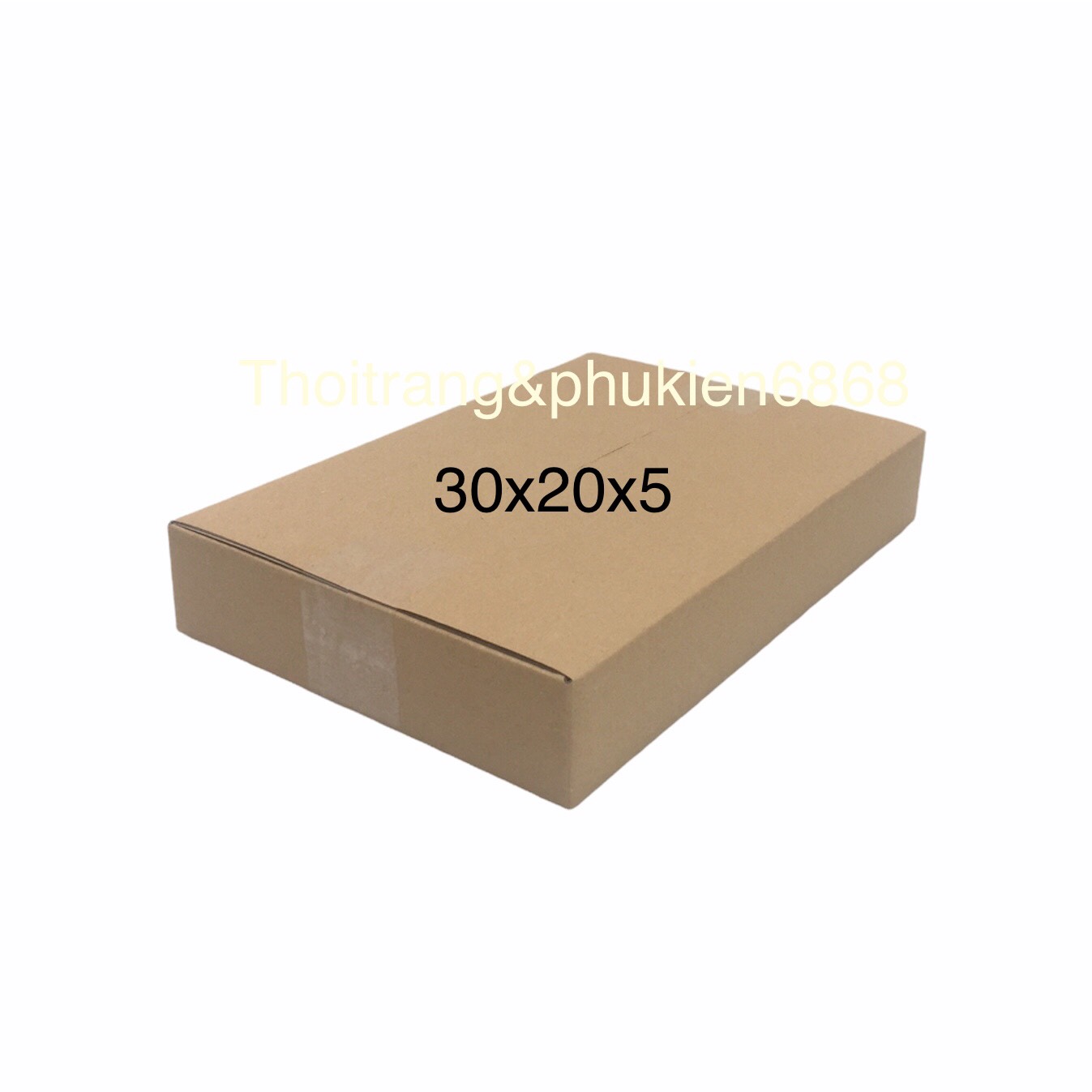 30x20x5 Combo 10 hộp carton đóng hàng cỡ vừa size 30*20*5