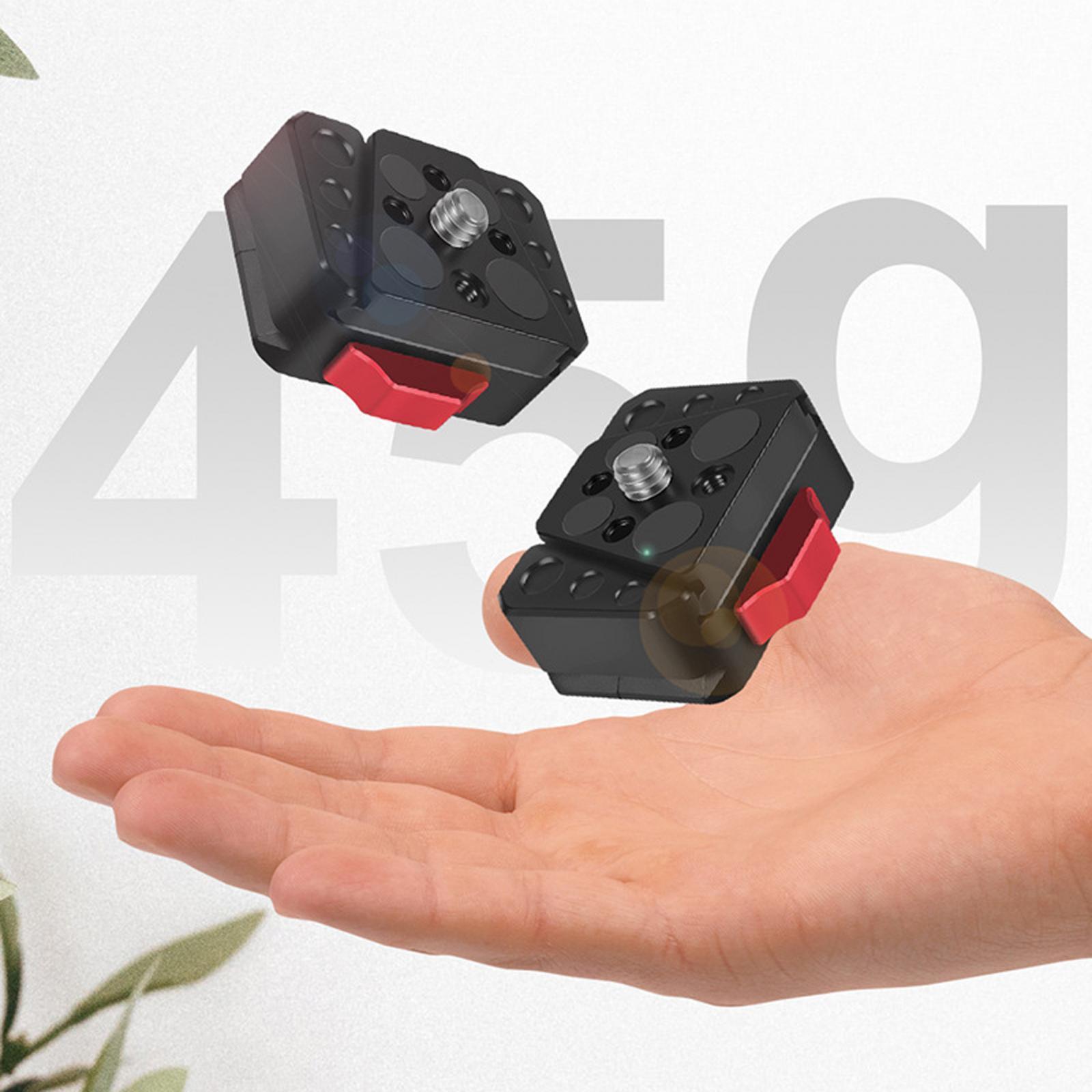 Quick Release Clamp Plate Camera Mount Adapter Clamp for DSLR Digital Camera