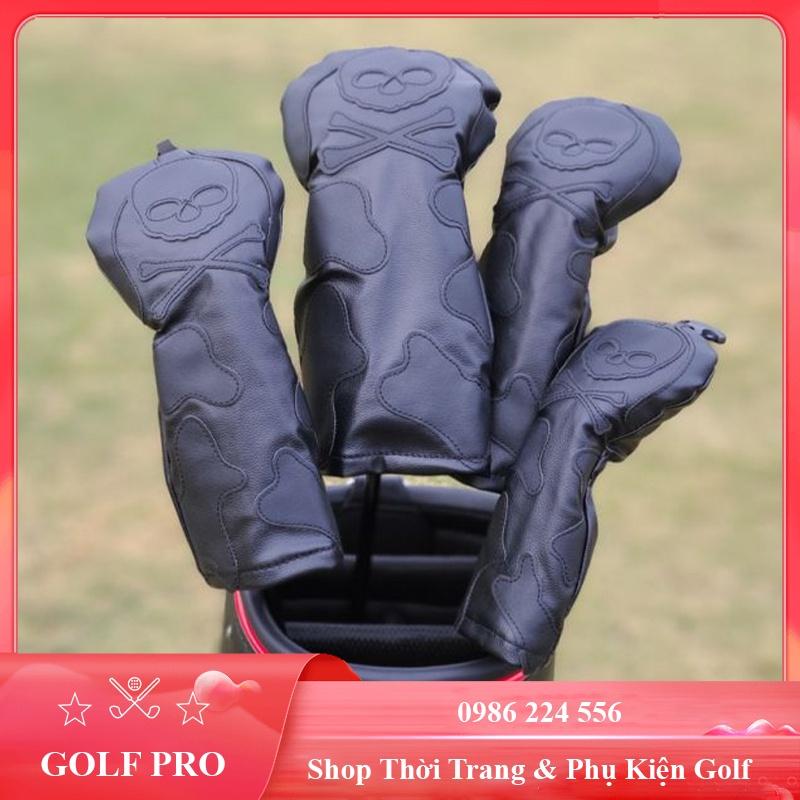 Bọc đầu gậy golf cover gậy gỗ driver Honma da PU chống trầy xước bụi bẩn BD014