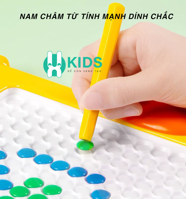 Bảng vẽ xếp hình nam châm từ tính thế hệ mới - đồ chơi giáo dục sớm tăng sự khéo léo của đôi tay và trí óc trẻ em