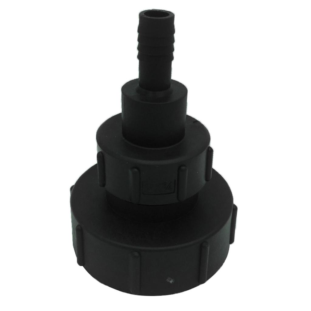 1000L IBC Water Tank Adaptor Coarse Thread Hose Fitting 95mm to 20/25/32/40/50mm
