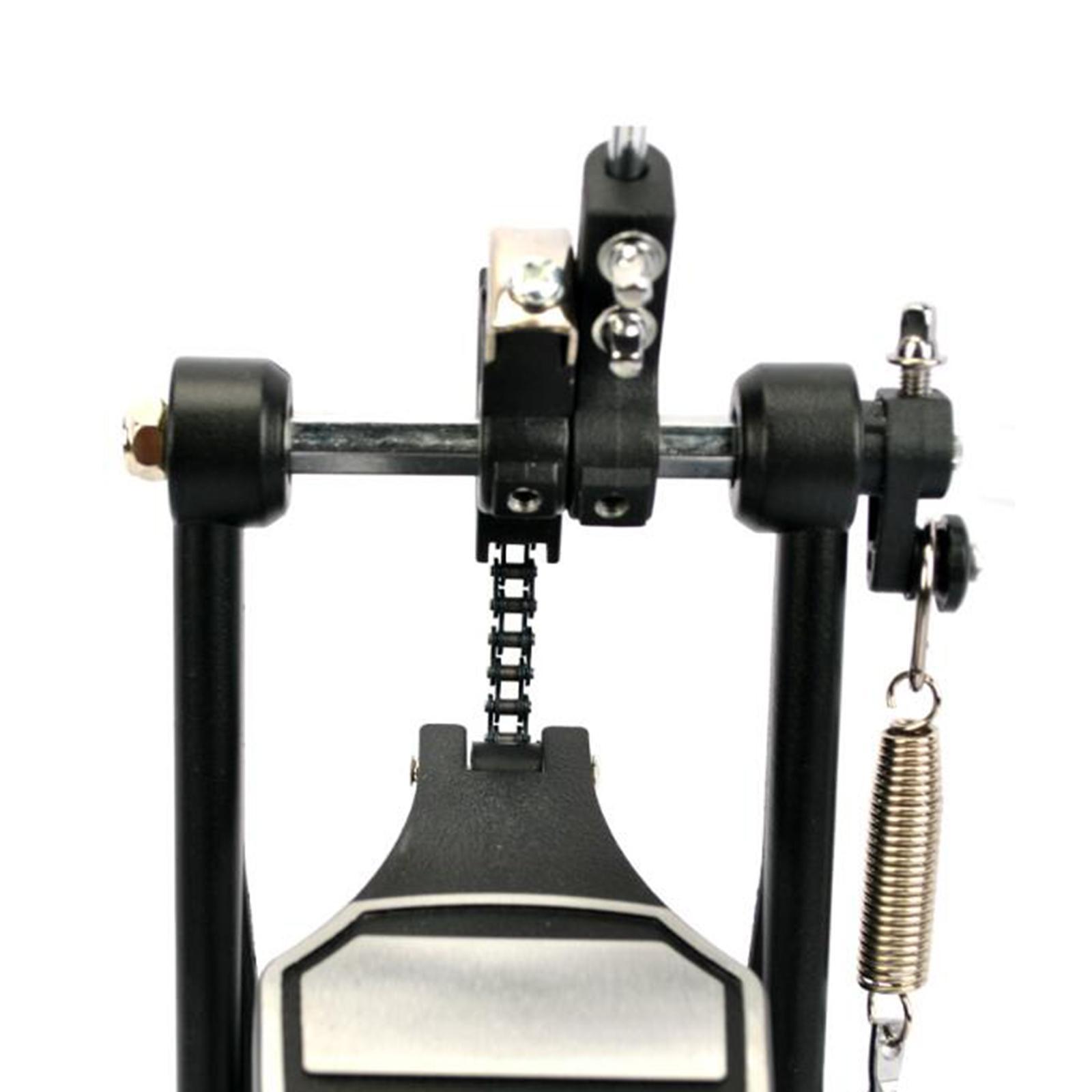 Single Bass Drum Pedal Felt Head Durable Professional Drum Foot Pedal Beater