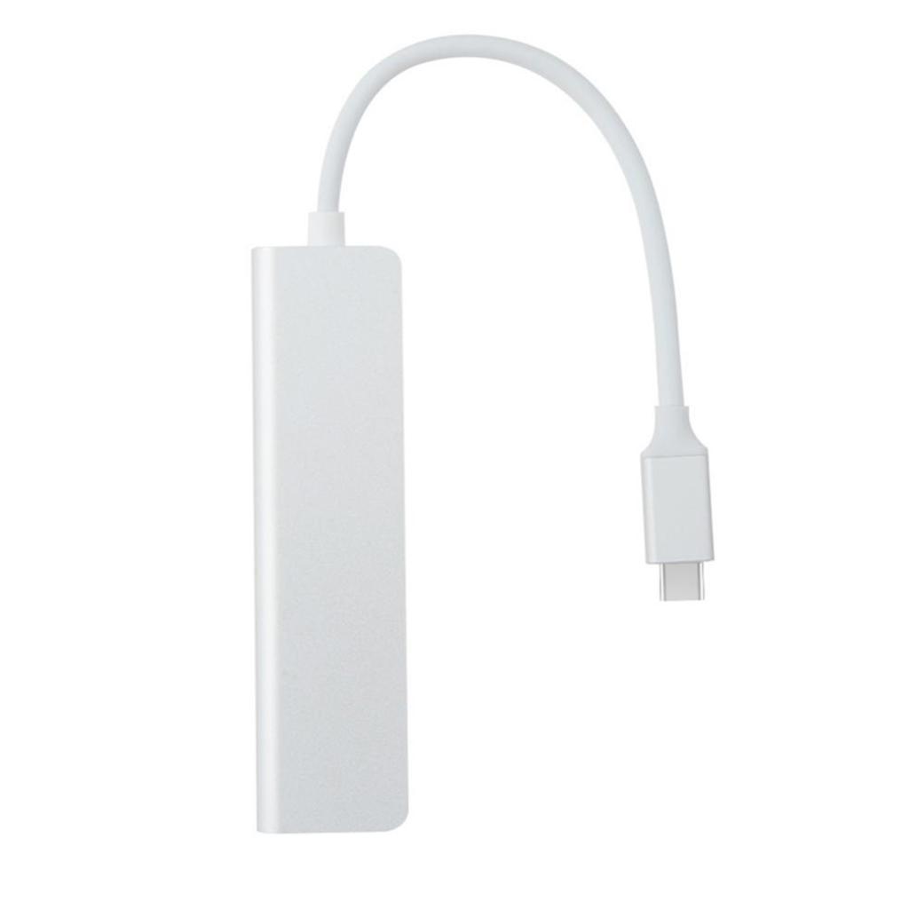 USB C Hub 4-in-1 Type C Hub, USB-C to 4k HDMI & 3 USB 3.0 Ports Adapter
