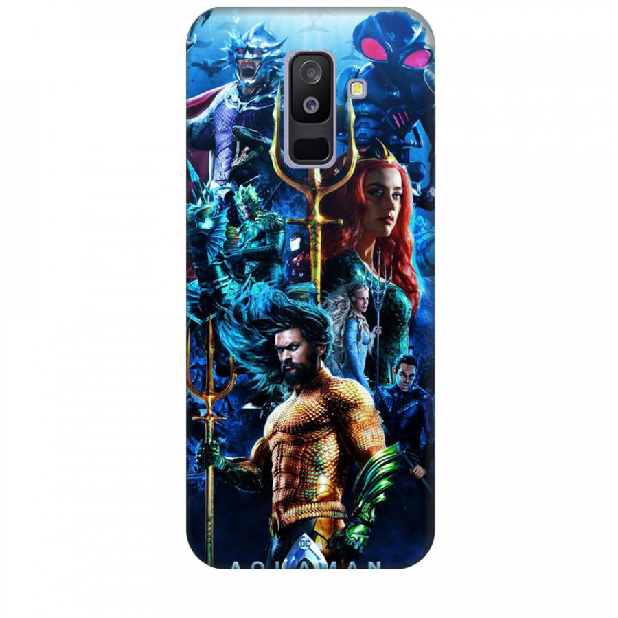 Ốp lưng dành cho điện thoại  SAMSUNG GALAXY A6P LUS 2018 AQUAMAN Mẫu 2