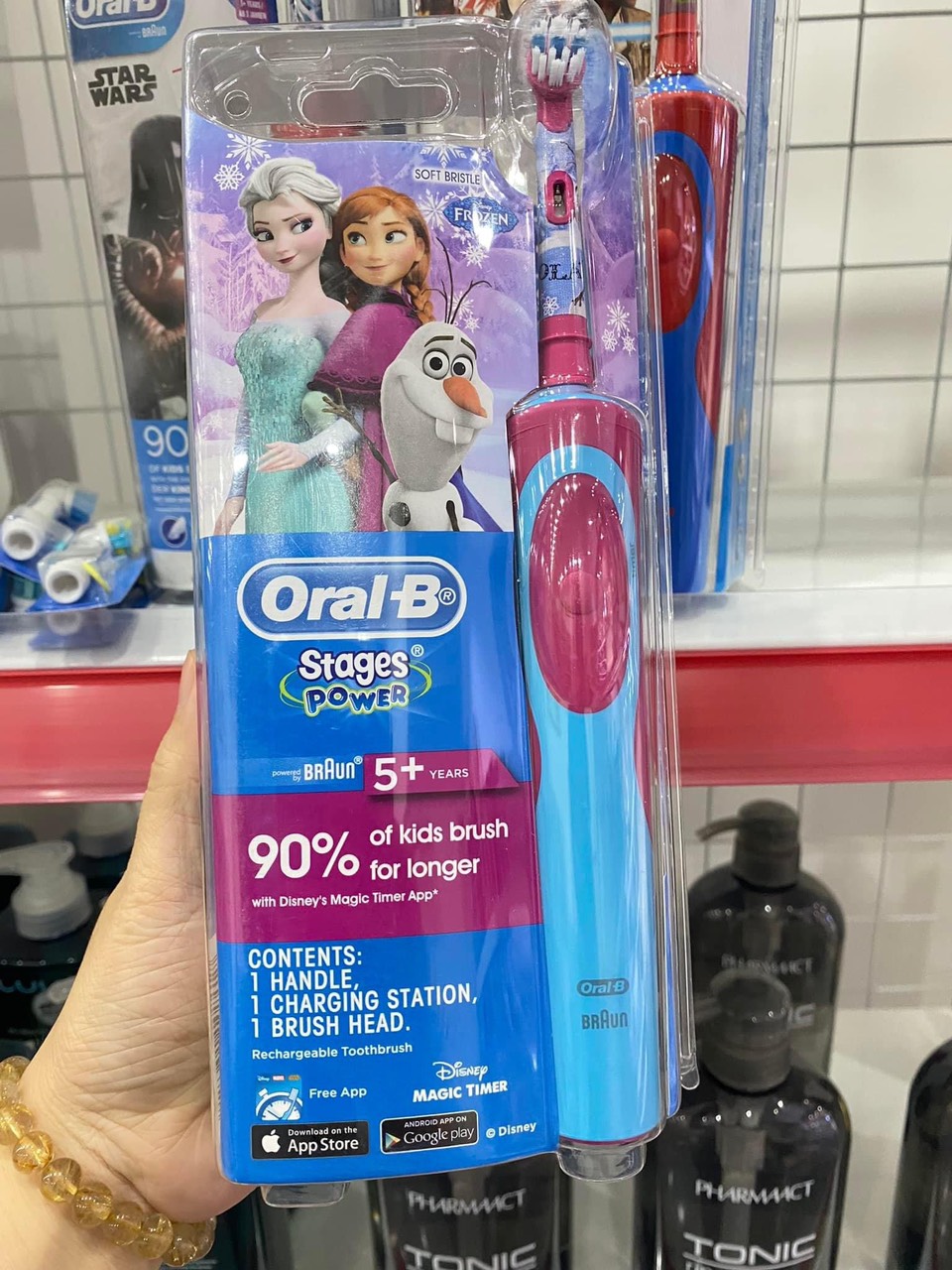 Bàn chải điện Oral-B Úc người lớn, trẻ em