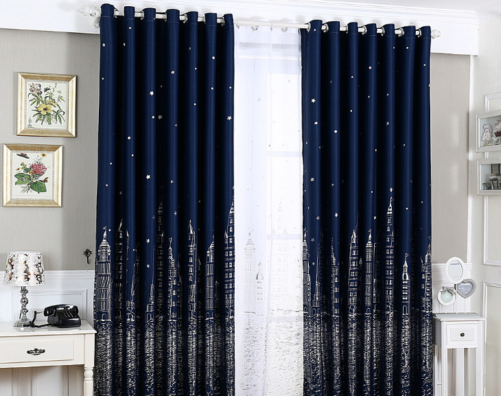 RÈM CỬA THÀNH PHÔ ĐEN SIZE 3M NGANG X 2M7 CAO