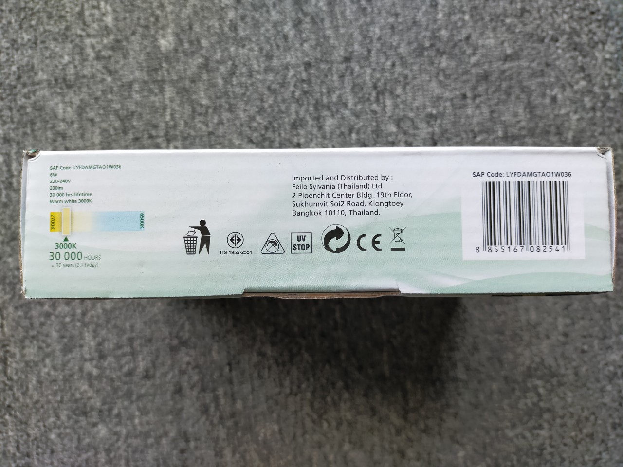 ĐÈN LED ÂM TRẦN SYLVANIA DOWNLIGHT BRAVO LIGHTER LED II RD 6W ÁNH SÁNG VÀNG 3000K 220-240V 30000H - HÀNG CHÍNH HÃNG