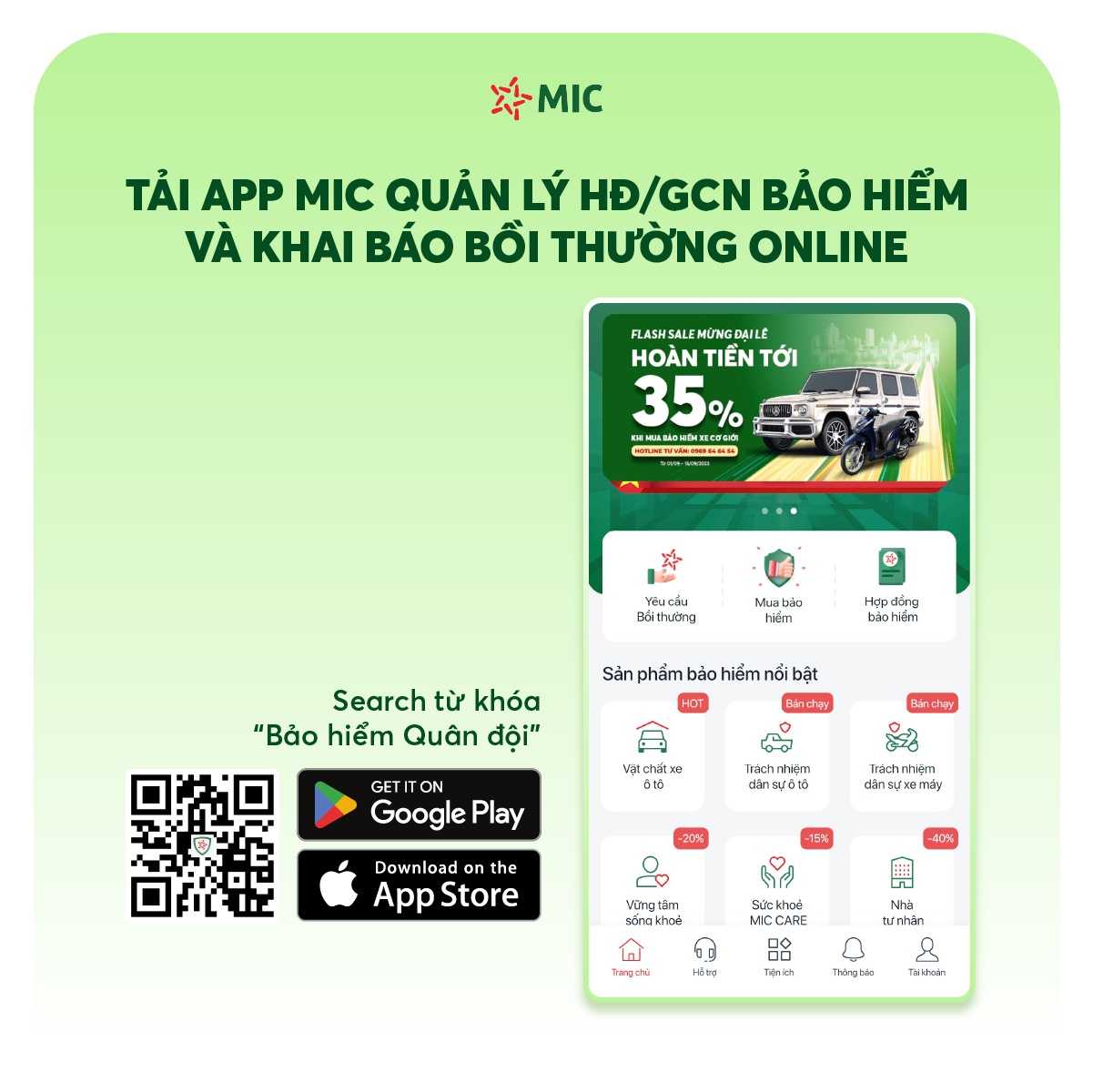 Bảo hiểm Du lịch toàn cầu MIC, chuyến đi 11 - 15 ngày, gói Thượng hạng