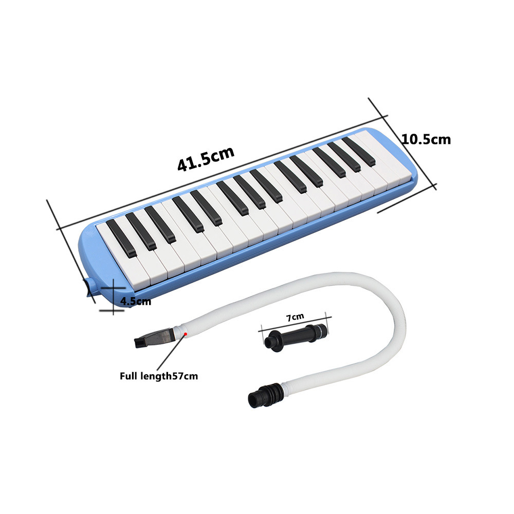 Kèn Melodica Cho Trẻ Em - Kèn Melodion 32 Phím kèm phụ kiện và túi đựng - Hàng chính hãng