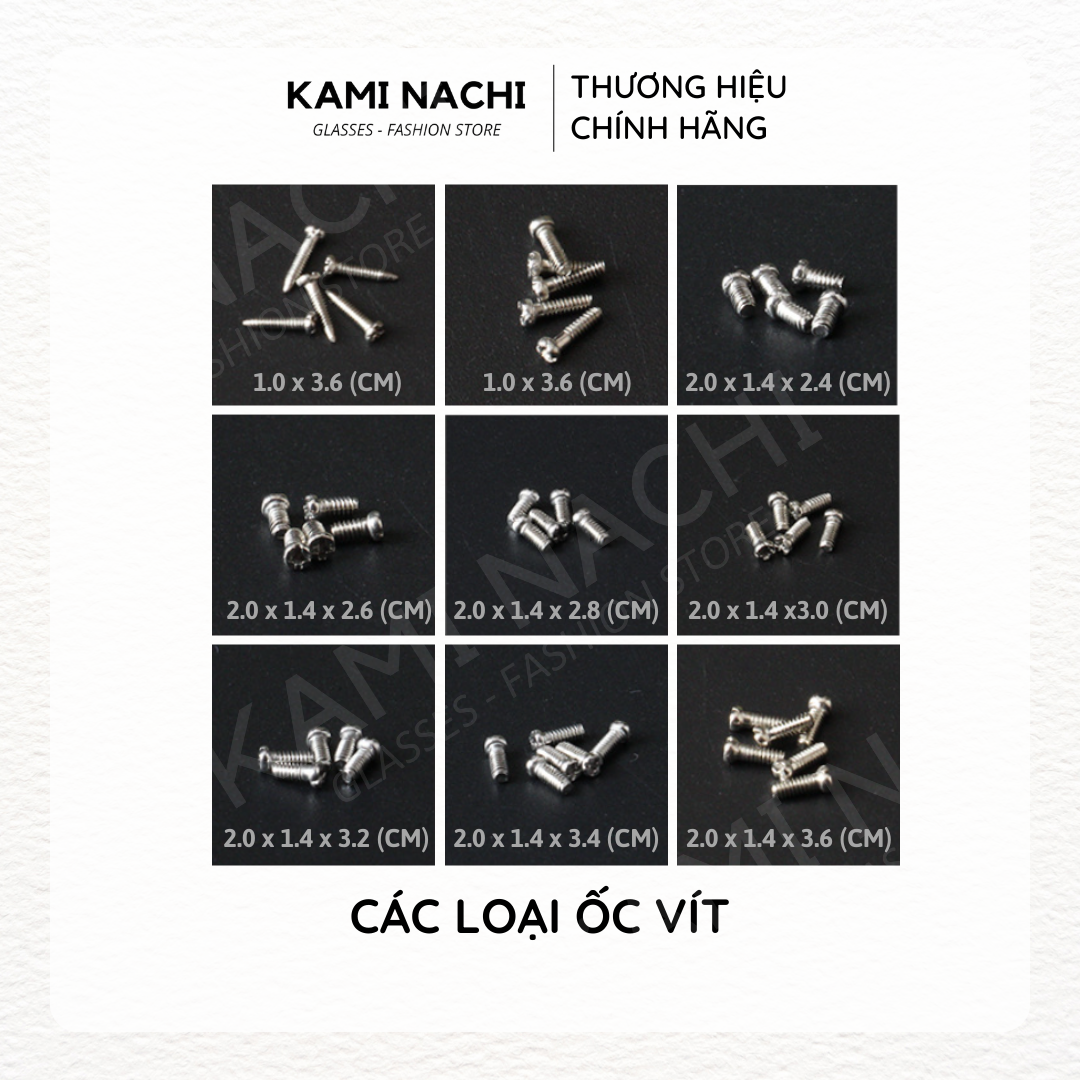 Hình ảnh Bộ ốc vít cao cấp chuyên dụng KAMI NACHI nhiều loại và kích cỡ