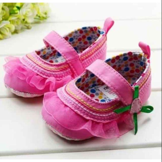Giầy tập đi đế vải sơ sinh