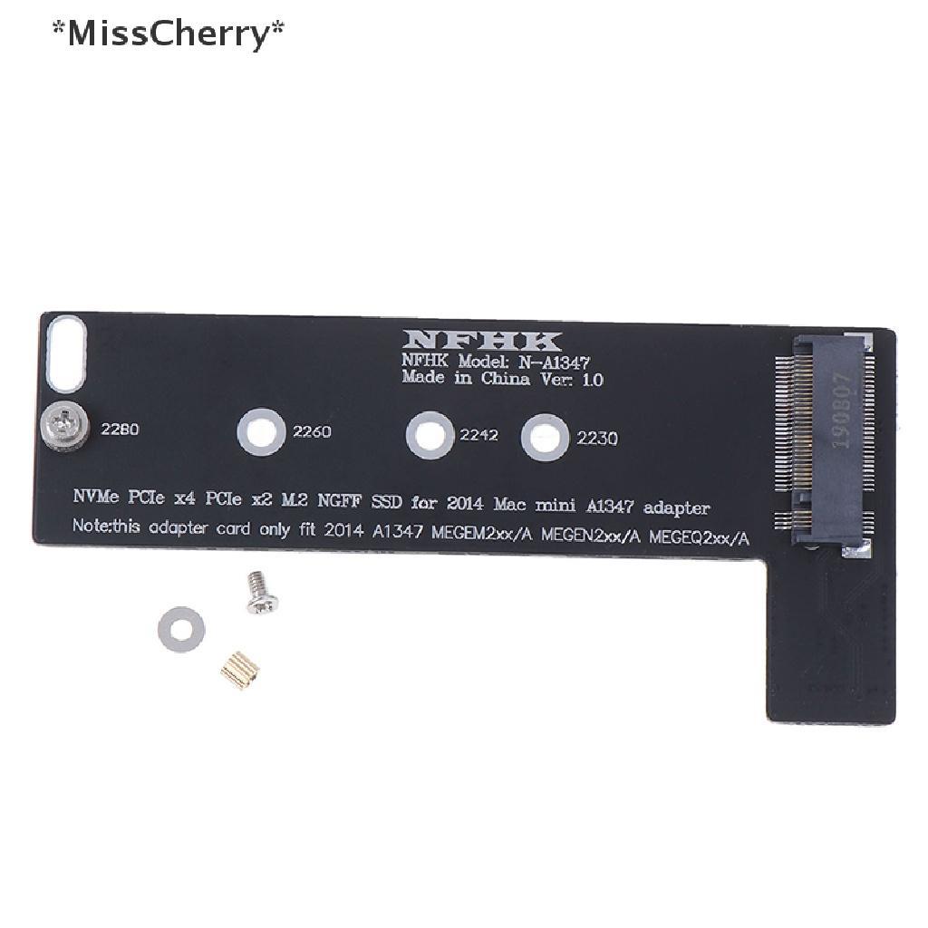 Thẻ chuyển đổi PCI-Ex4 M.2 NGFF NVME AHCI SSD thích hợp cho macbook mini A1347 đời 2014