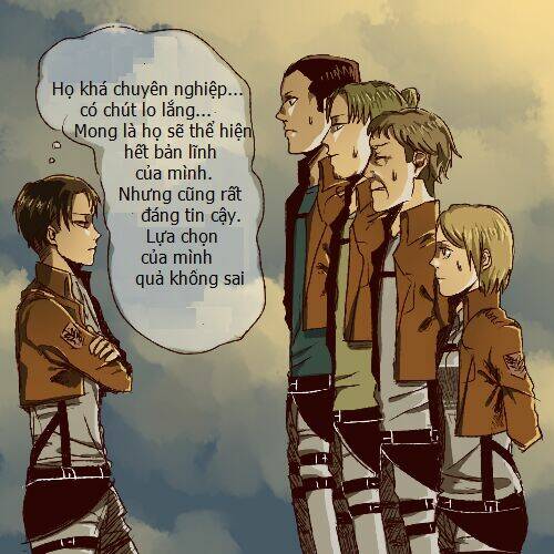 đại chiến titan - những sưu tầm về doujinshi chapter 55 4