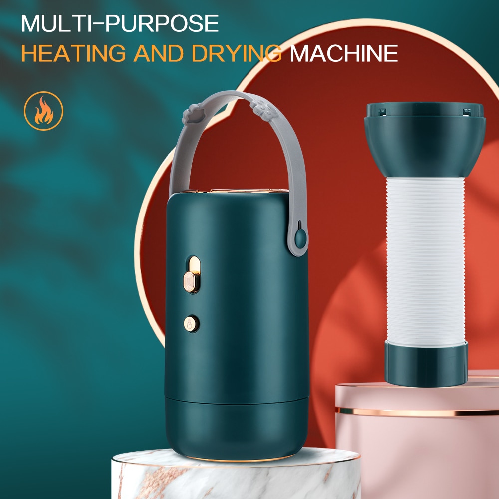 Máy Sấy Quần Áo Di Động Portable Clothes Dryer Travel Mini Compact Electric Heating Drying Machine