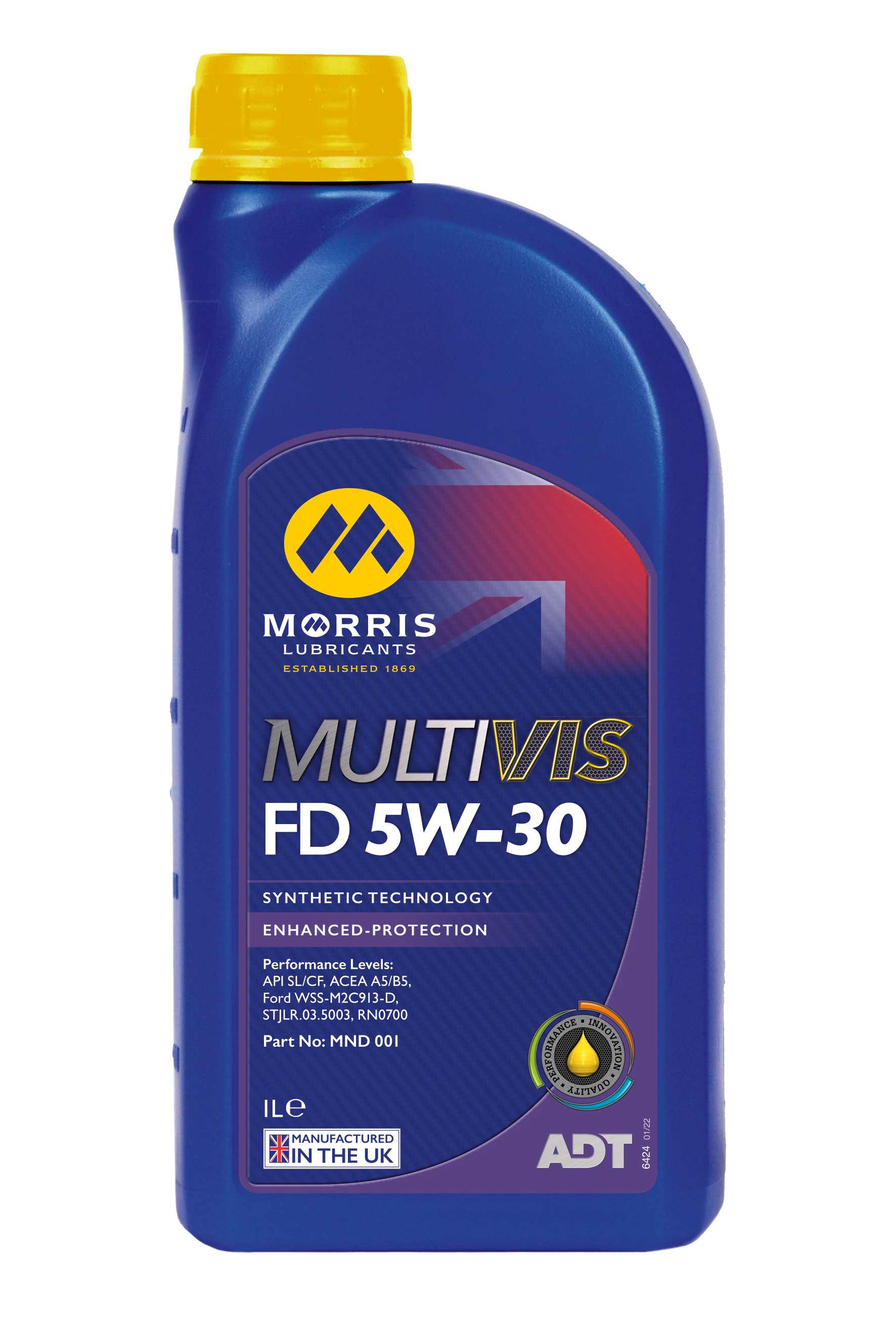 DẦU ĐỘNG CƠ MULTIVIS ADT FD 5W-30 (CAN 1L) CHÍNH HÃNG NHẬP KHẨU 100% TỪ ANH QUỐC