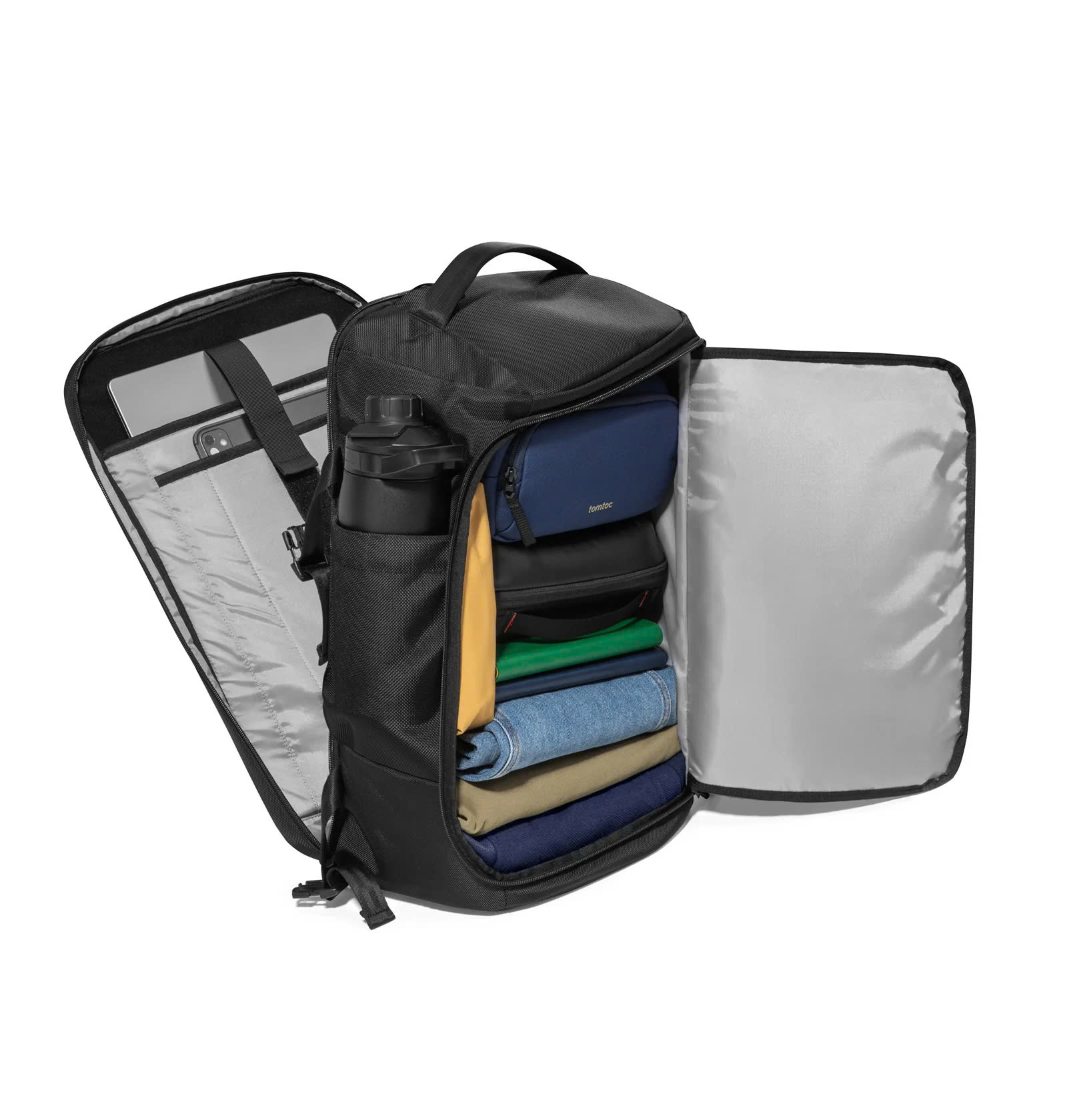 Balo Laptop 17 Inch 38L Tomtoc (USA) Navigator-T67 Travel Laptop Backpack - T67M1D1 - Hàng Chính Hãng
