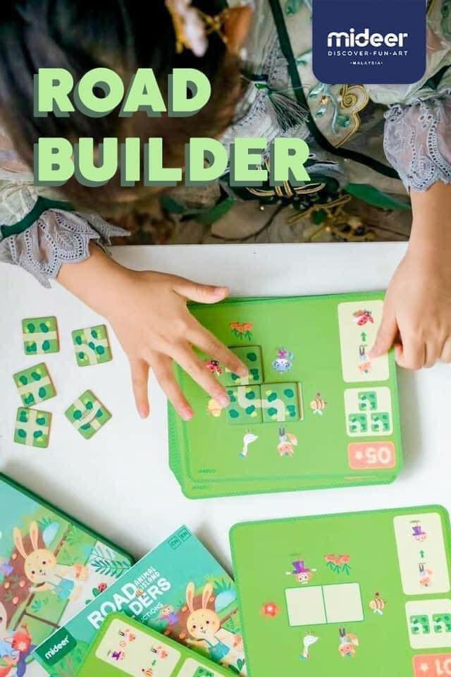 Đồ chơi tìm đường trên đảo Road Builder Animal Island MD2076 – chính hãng Mideer (cho bé từ 5+)