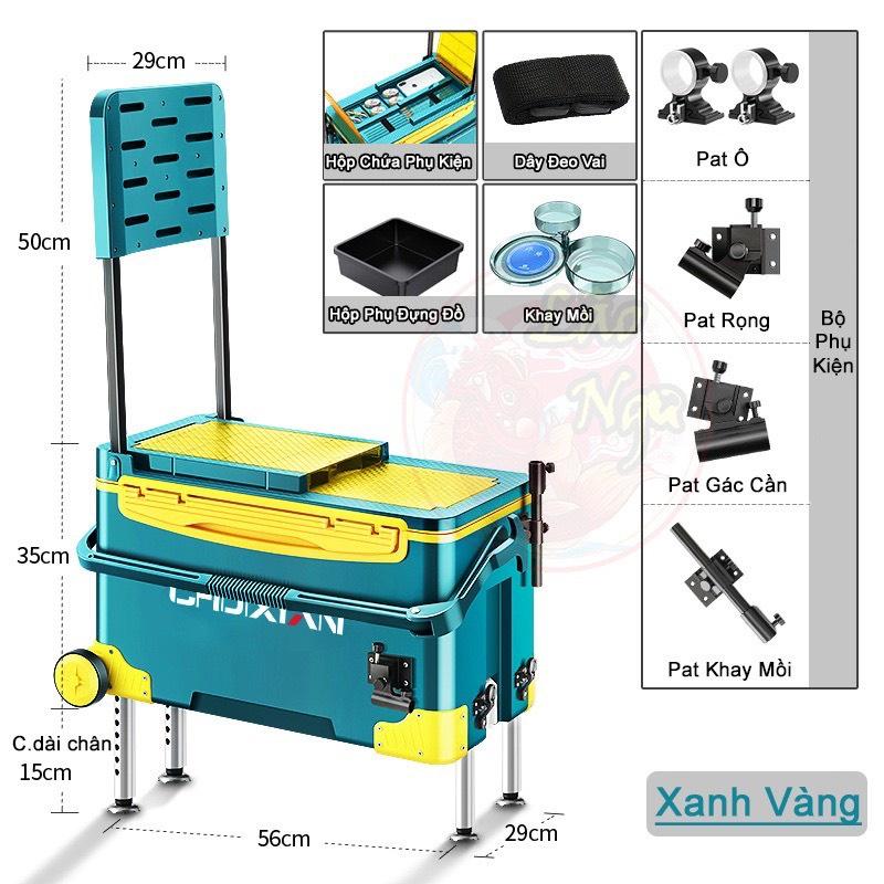 Thùng Câu Đài CHIXUAN Đa Năng Thể Tích 36L Cao Cấp giữ nhiệt cực tốt thách thức mọi địa hình khi đi câu