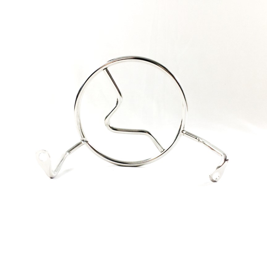 Inox bảo vệ lốc xe máy Dream bên phải