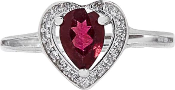 Nhẫn Bạc Mặt Đá Ruby Ngọc Quý Gemstones N2