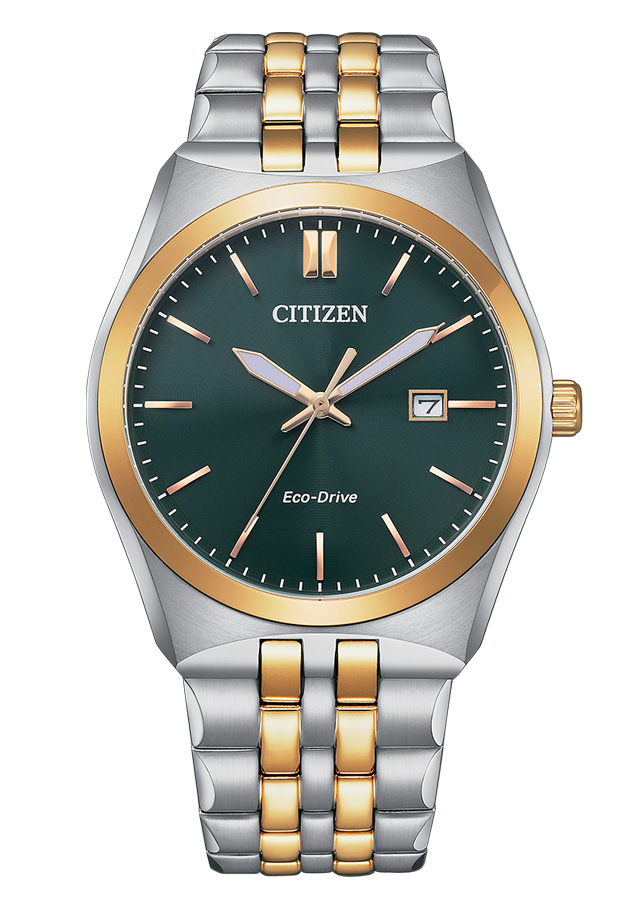 Đồng Hồ Nam Citizen Dây Kim Loại Máy Eco-Drive BM7339-89X - Mặt Trắng (38mm)