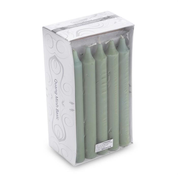 Hộp 15 cây nến thơm thẳng Quang Minh Candle FTRAMART NQM0017 cao 15cm