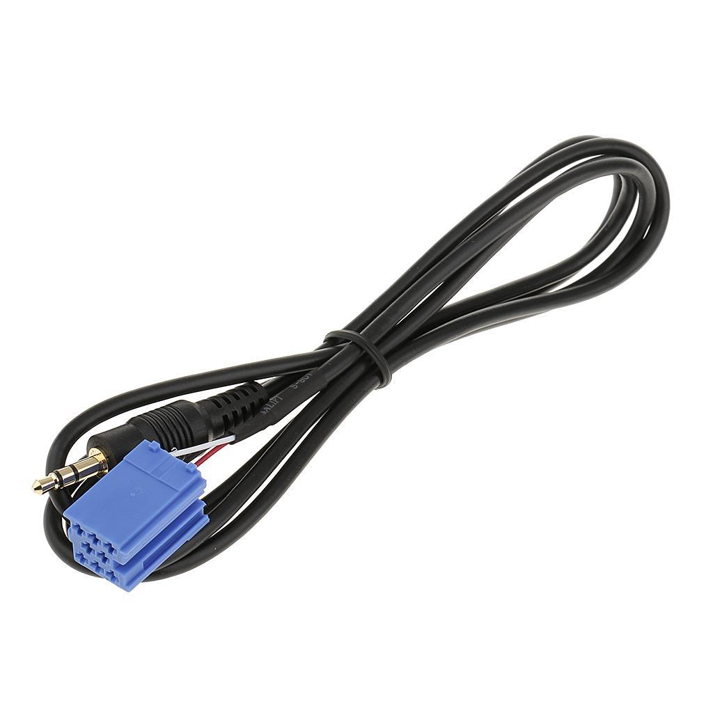 Car 3.5mm AUX Audio CD Interface Adapter Cable For