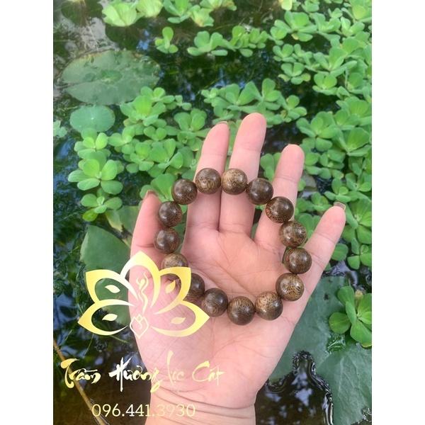 VÒNG TAY TRẦM HƯƠNG TỐC VIỆT THƠM DỊU NHẸ - VÒNG TAY PHONG THUỶ MANG LẠI BÌNH AN MAY MẮN CHO GIA CHỦ