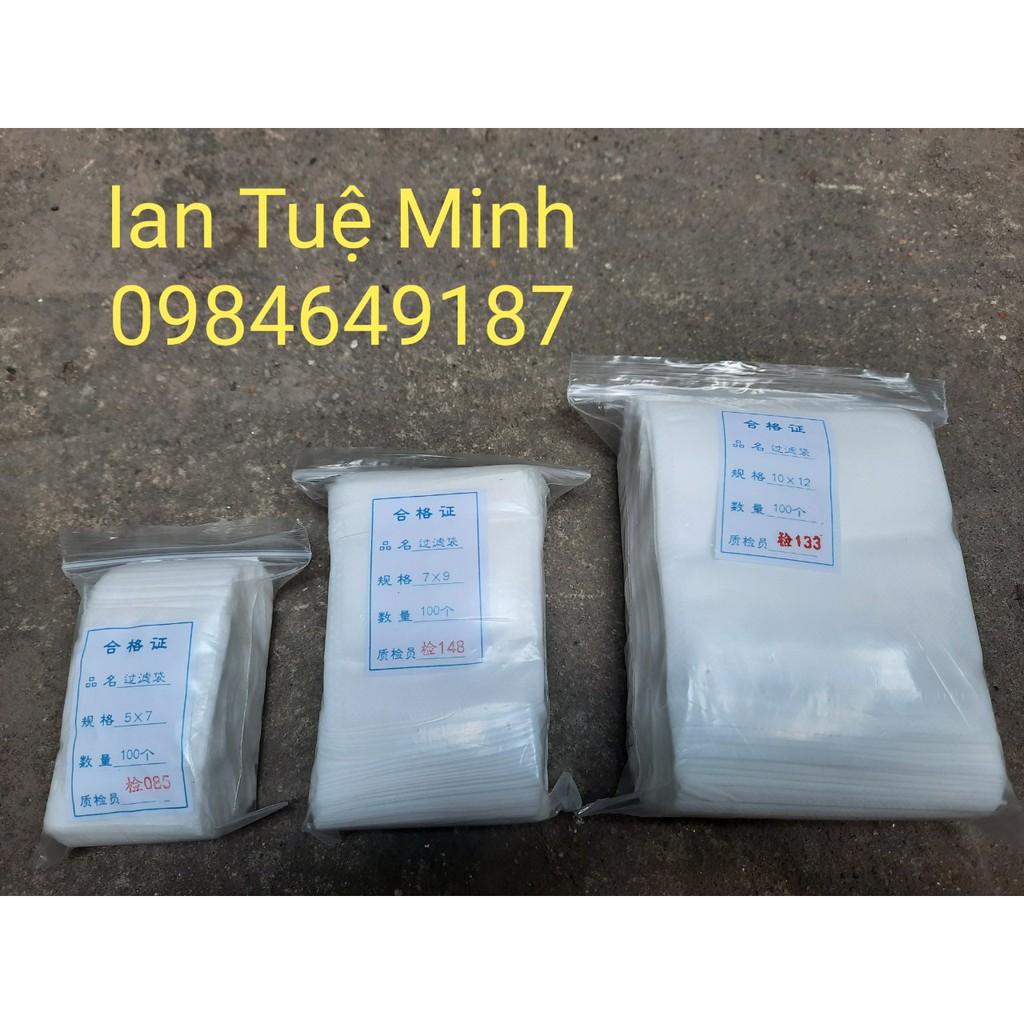 100 Túi lọc đựng phân cỡ 10cm x 12cm