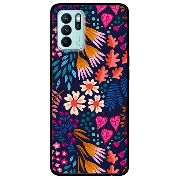 Ốp lưng dành cho Oppo Reno 6 - Reno 6 5G - Reno 6Z 5G - Họa Sắc Hoa Lá