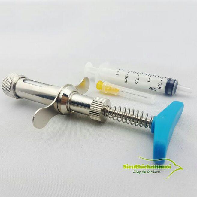 Xilanh tự động chủng đậu cho gà 1 kim - Hàng full nguyên hộp chất lượng sài bền vĩnh viễn
