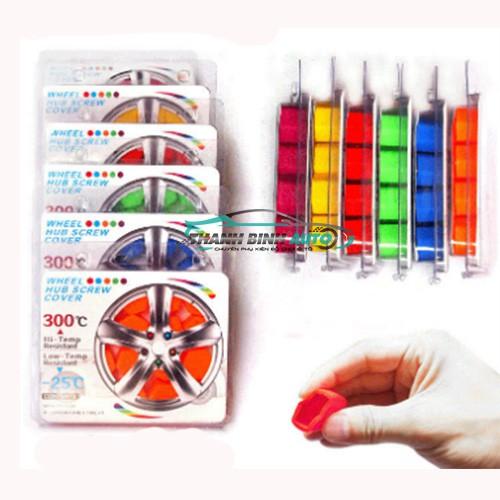 Bộ Ốc chụp Lazang Trang Trí Và Bảo Vệ Ốc Lốp Bánh Xe Ô Tô