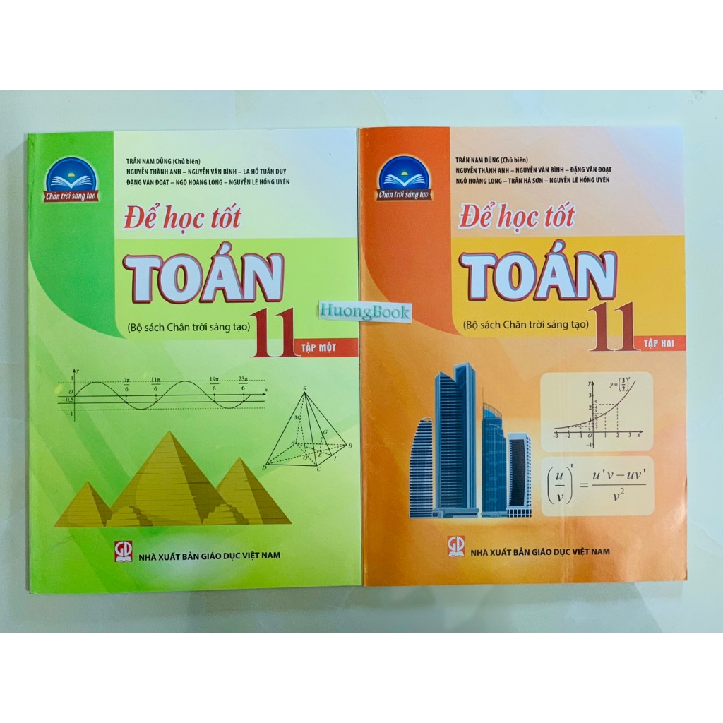 Sách - Combo Để học tốt Toán 11 - tập 1 + 2 - ĐN
