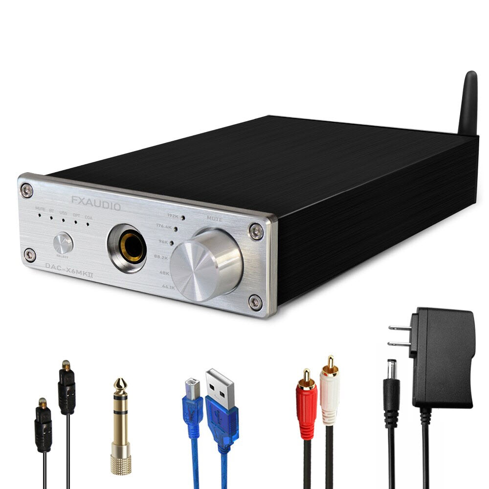 FX AUDIO DAC X6 MKII 2020 - BẢN NÂNG CẤP HOÀN HẢO CỦA DAC X6 Hàng Chính Hãng