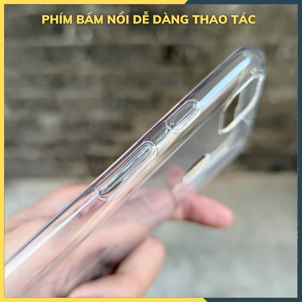 Ốp lưng trong suốt silicon GOR dành cho pixel 4A bảo vệ camera dẻo siêu mỏng - Hàng nhập khẩu